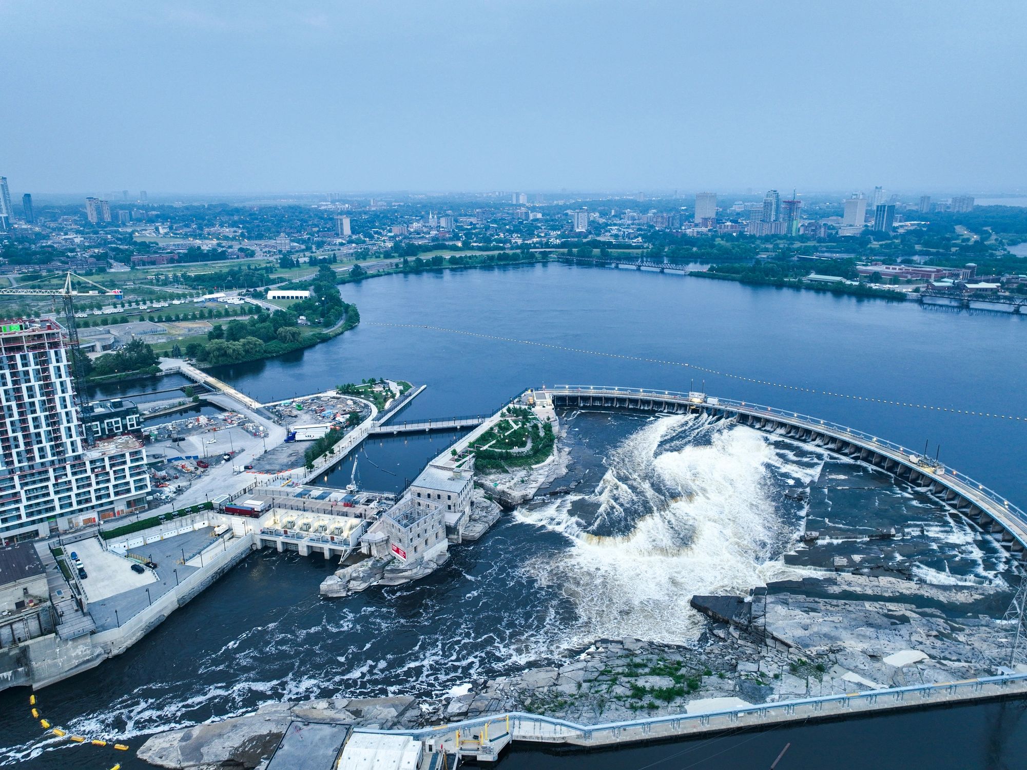 Ottawa riverfront scenery